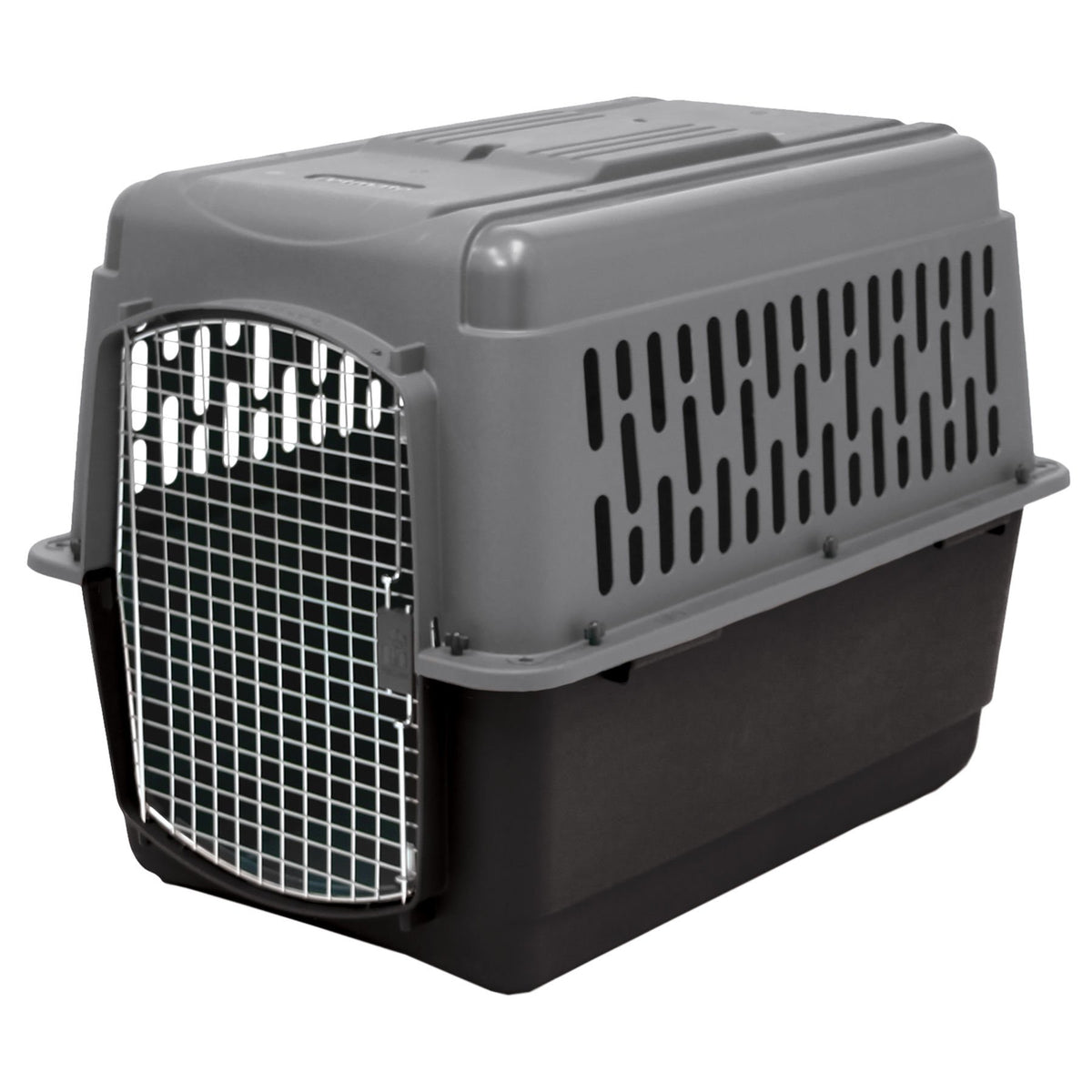 Petmate Aspen Pet Porter, ouverture facile à une main pour le transport.