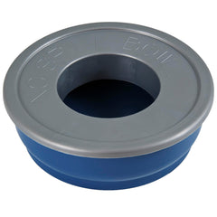 Nettoyage rapide grâce à l'ouverture du bol Petmate bleu.