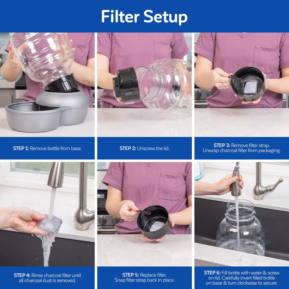 Petmate Replendish accessoires et filtres pour eau propre