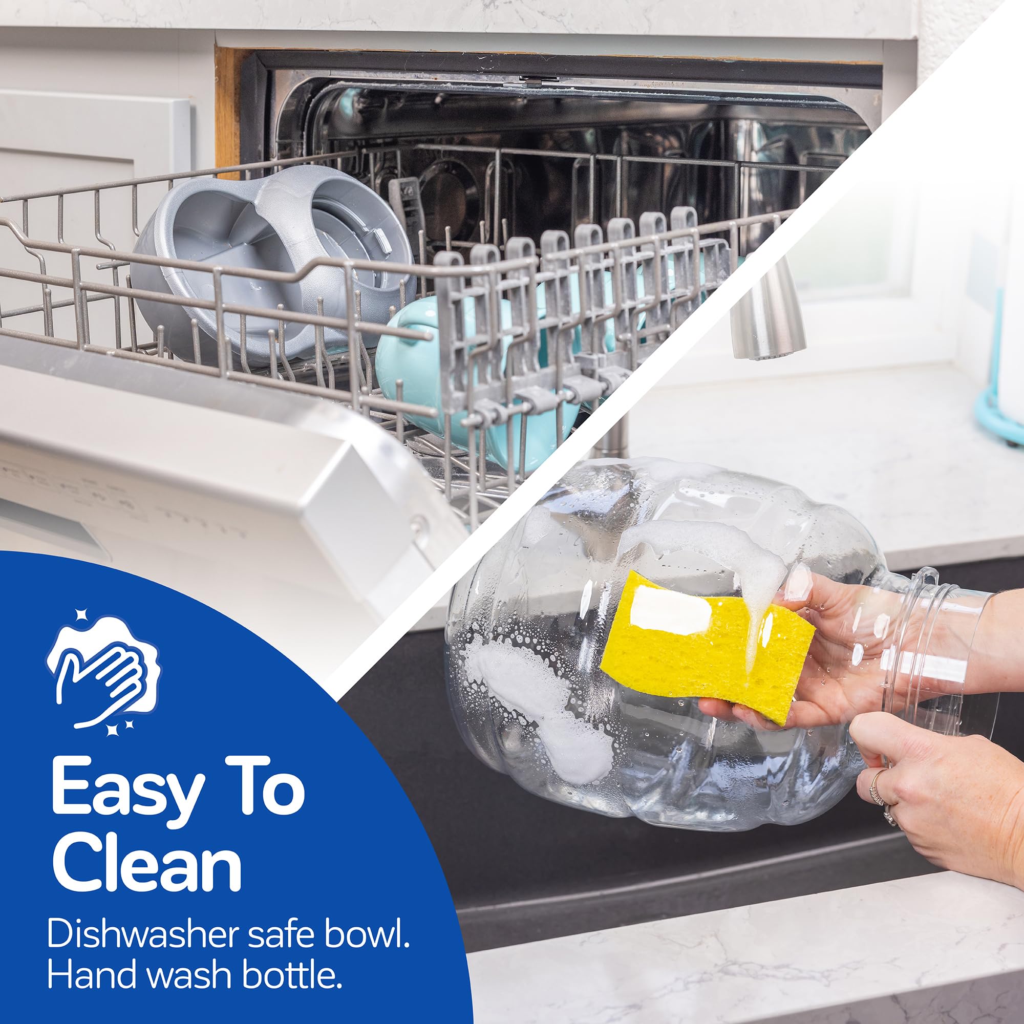 Petmate Replendish design argenté moderne dans la cuisine