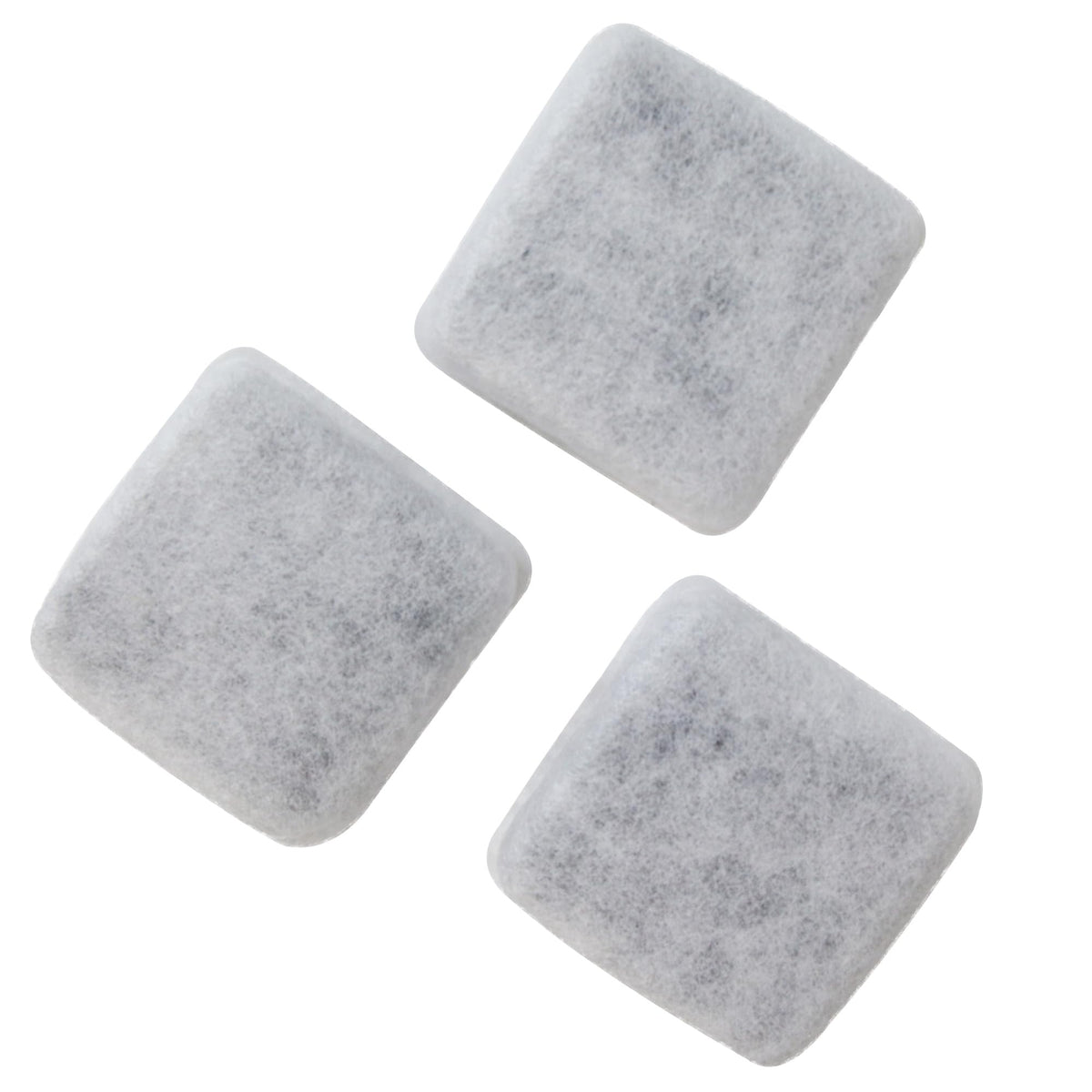 Filtre charbon Petmate Replendish, matière externe capture les sédiments pour eau plus propre.