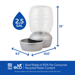 Distributeur Petmate Replendish en plastique sans BPA, sûr pour les animaux