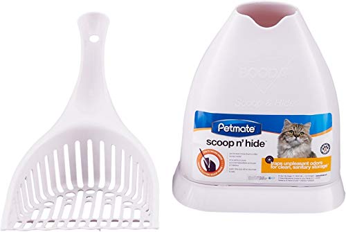 Petmate Scoop N' Hide charnière fluide pour ouverture facile et accès rapide.