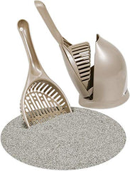Support pivotant du Petmate Scoop N'Hide ouvre l'accès rapide.