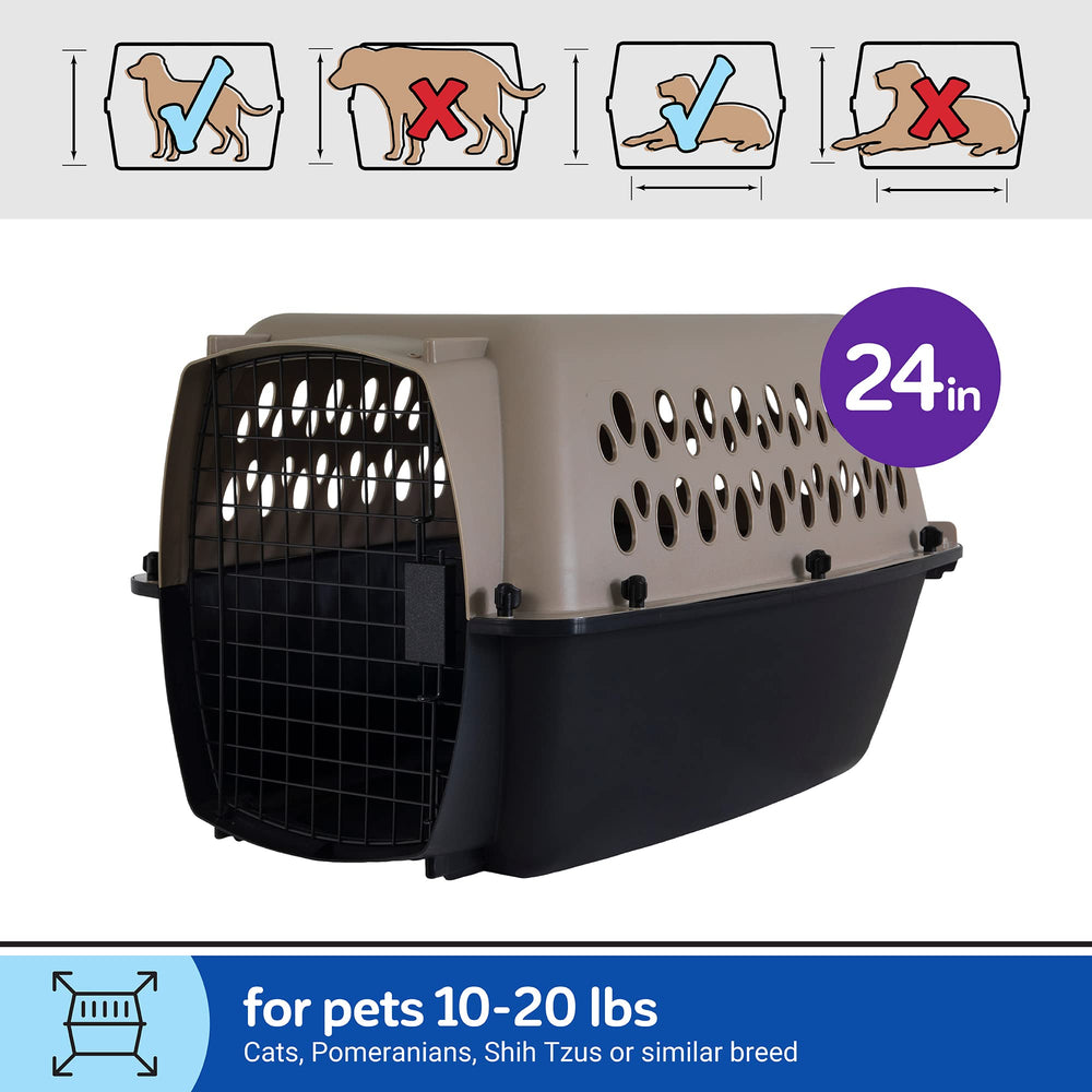 Petmate Vari Dog Kennel — assemblage sans outils, rapide.