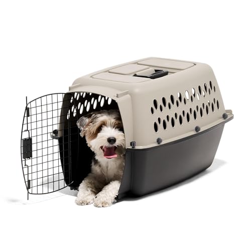 Petmate Vari Dog Kennel — ventilation quatre côtés pour le confort en voyage.