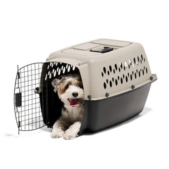 Petmate Vari Dog Kennel — ventilation quatre côtés pour le confort en voyage.