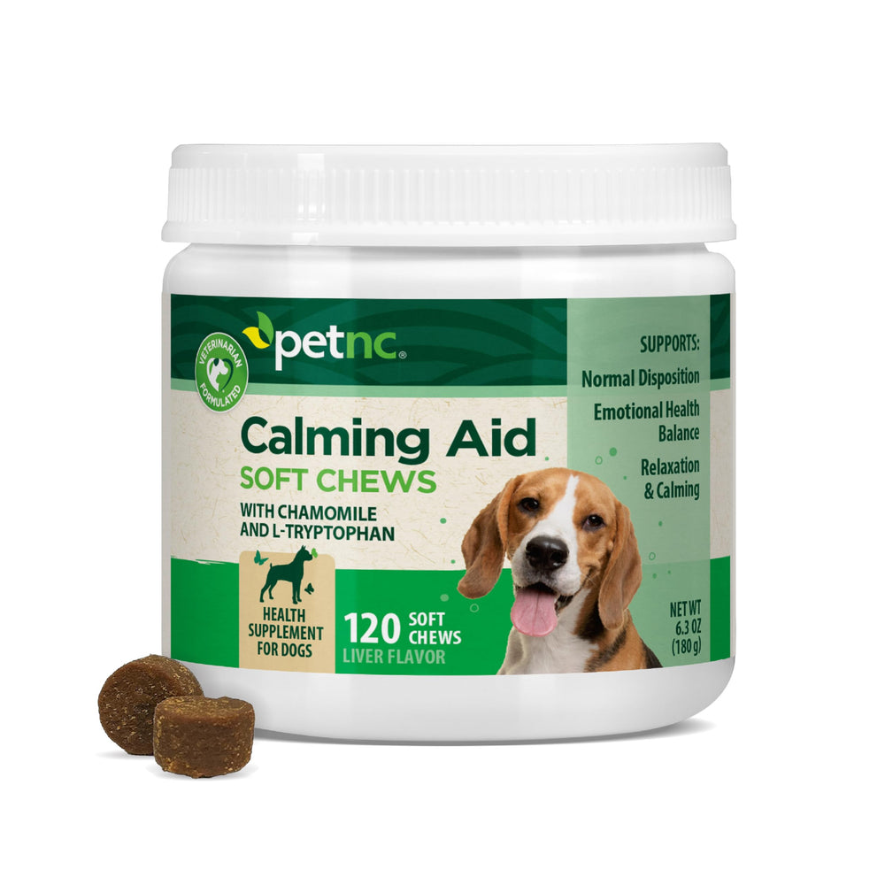 PetNC bouchées molles apaisantes pour chien – calmes pendant les trajets.