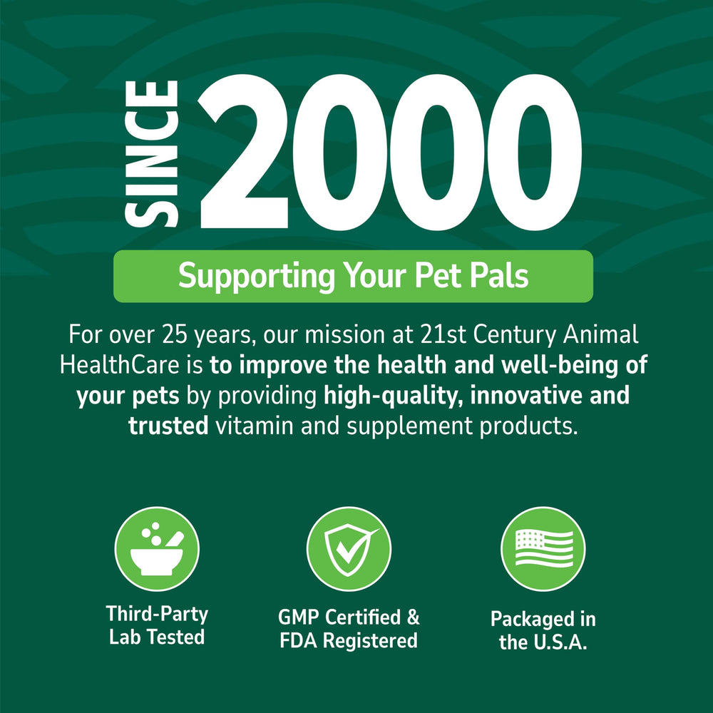 PetNC bouchées molles apaisantes pour chien – contient camomille et tryptophane.