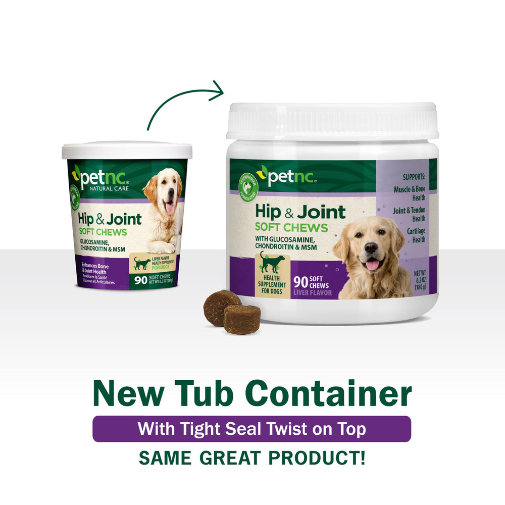 Ingrédients clés PetNC Hip & Joint Soft Chews: glucosamine.
