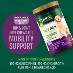 Gommes savoureuses PetNC Nature Care, texture douce et appétence pour chiens exigeants