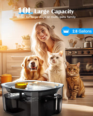 Filtration 7 couches avec 4 filtres inclus.