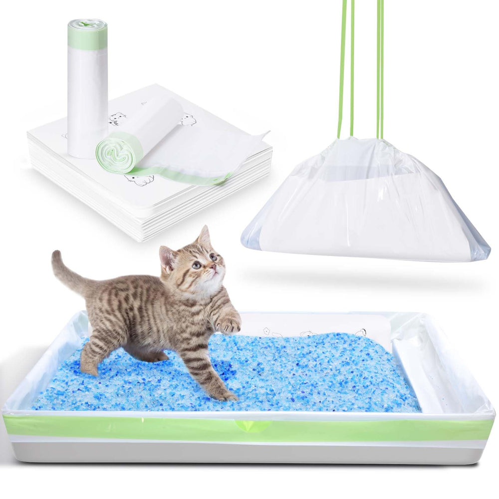 Liner PETOCAT anti-griffes en carton protégeant la base du bac.