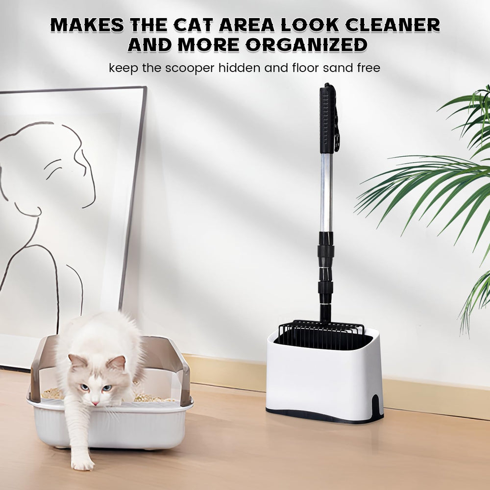PETOCAT plateau-litiere-multifonction : plateau utile pour accessoires et petits objets.