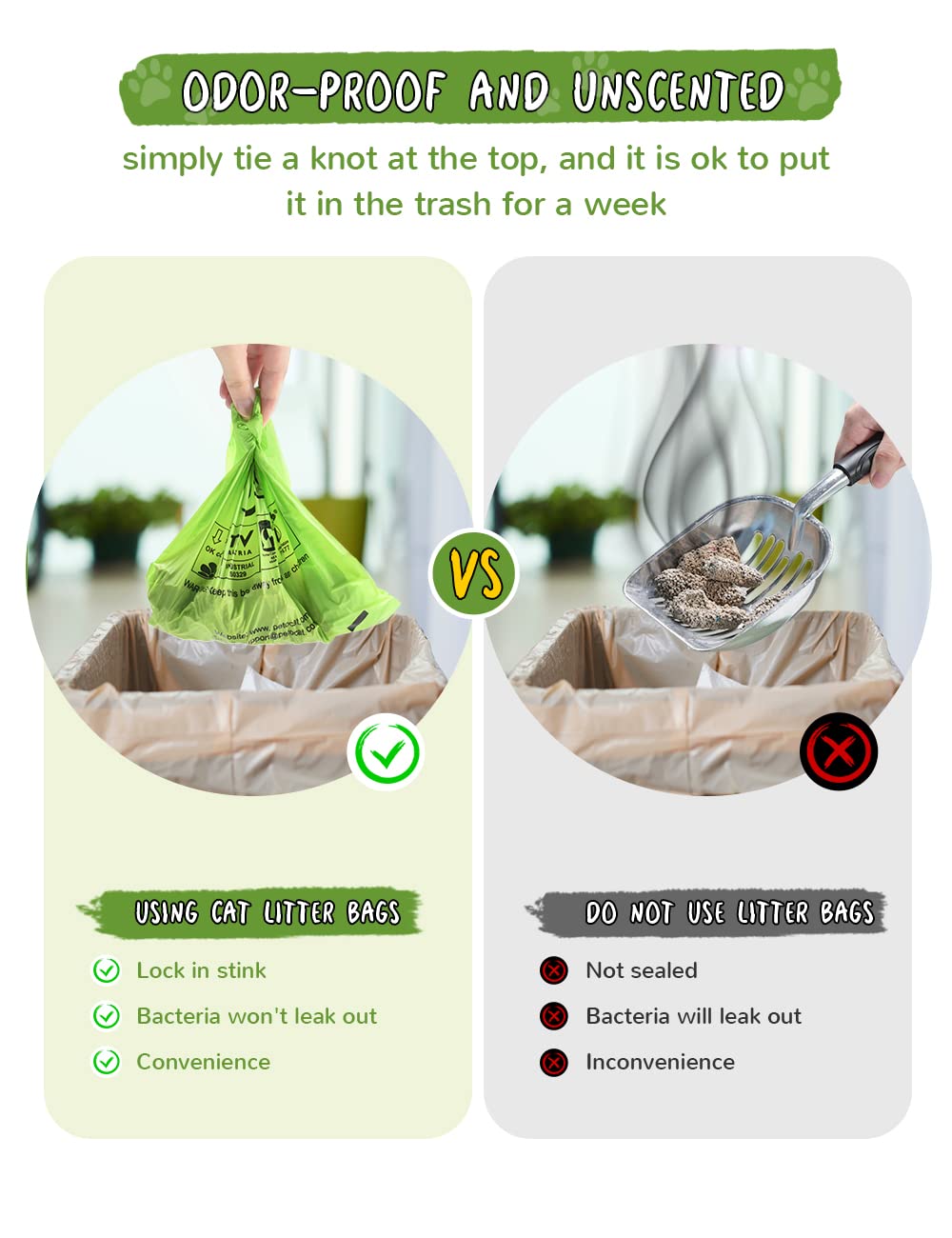 PETOCAT sac litière chat biodégradable compostage domestique