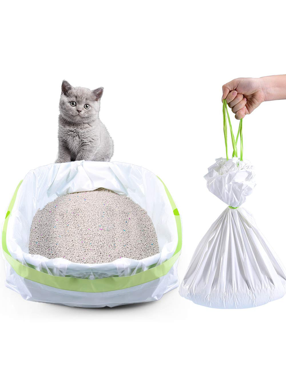 PETOCAT sacs-litiere 28-unites, usage simple et propre
