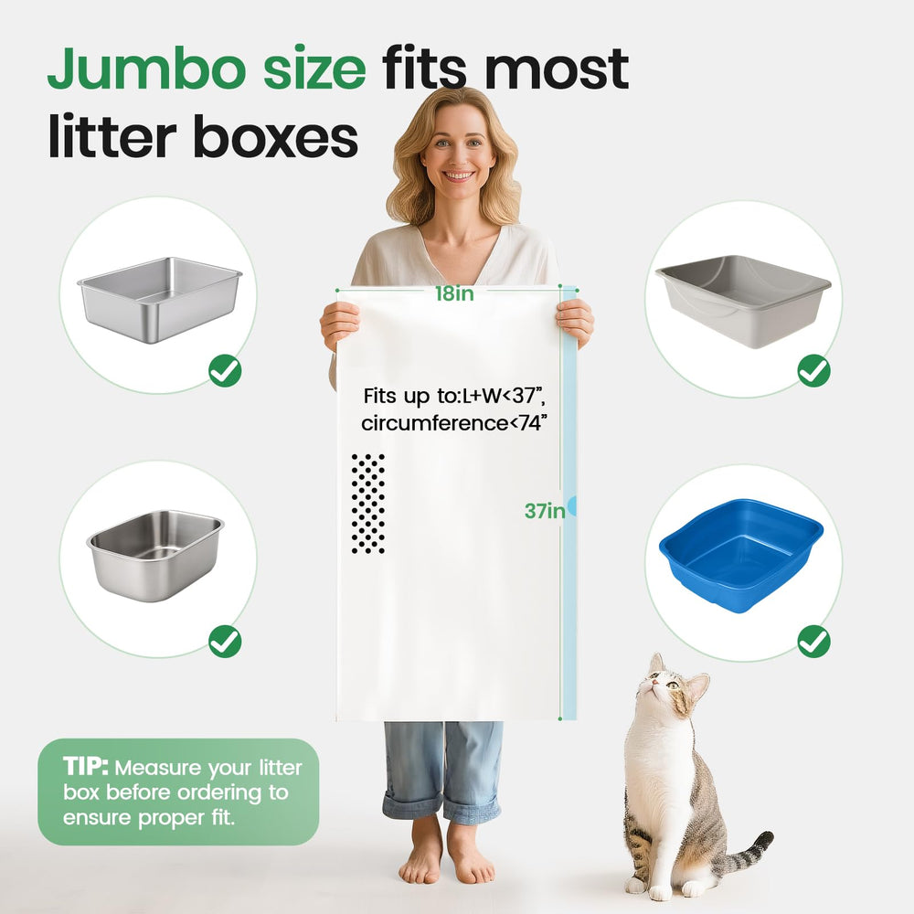 PETOCAT sacs-litiere-discret-ldpe : design discret et utilisation silencieuse.