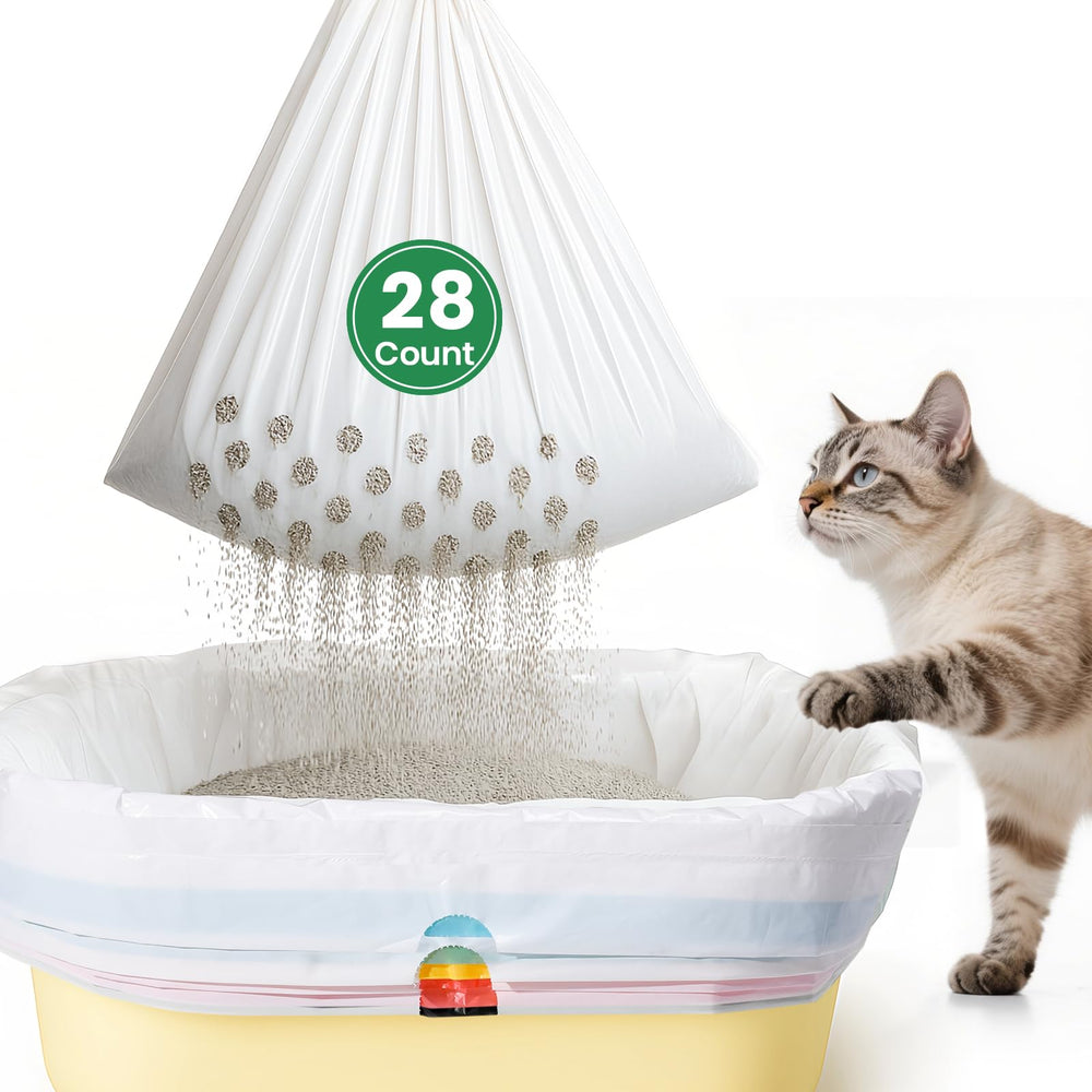 PETOCAT sacs litière filtration trous 76 pour un nettoyage rapide