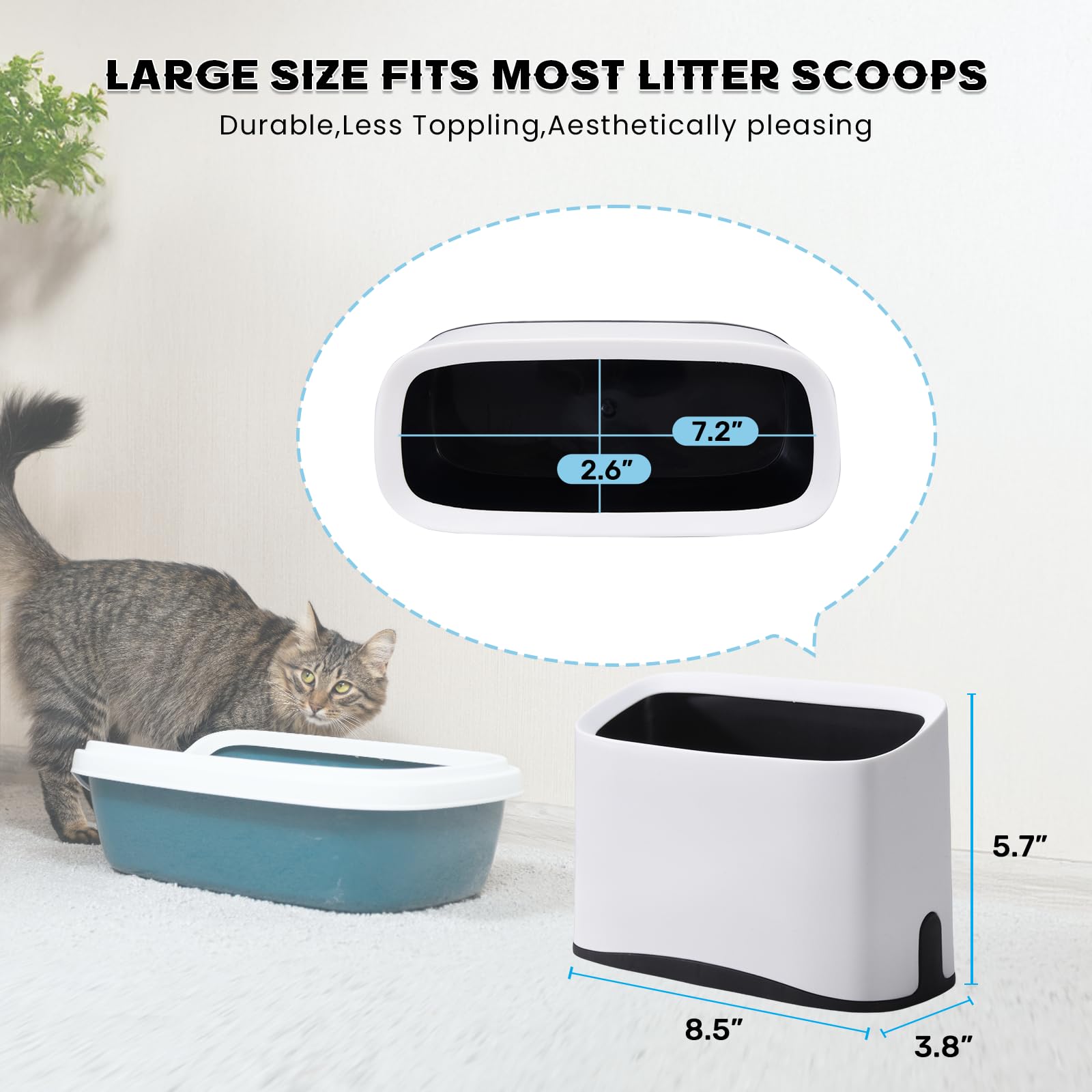 PETOCAT systeme-separable-pelle : modules faciles à séparer pour nettoyage rapide.