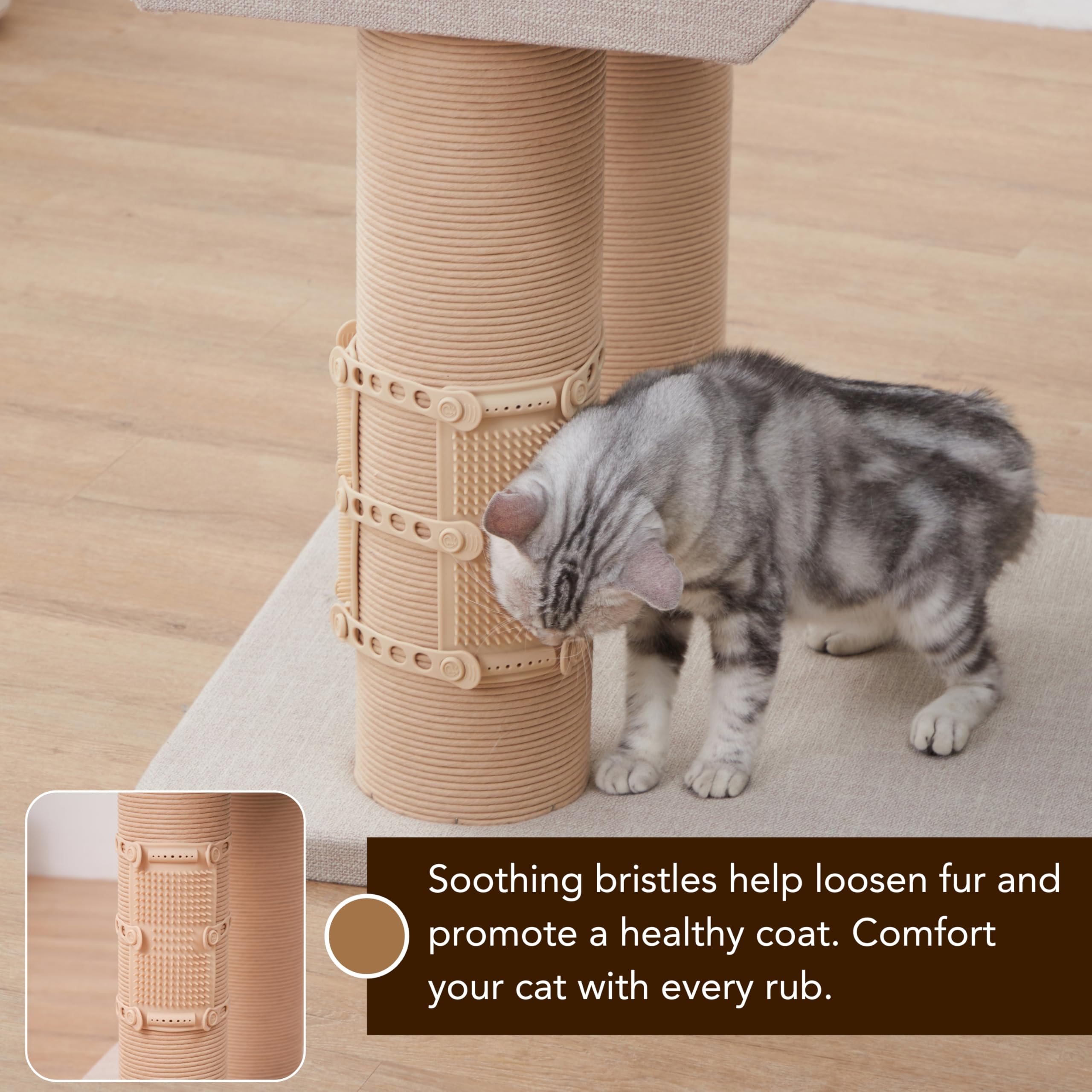 PetPals Anywhere: convient autour des pieds et portes grâce aux bandes reglables.