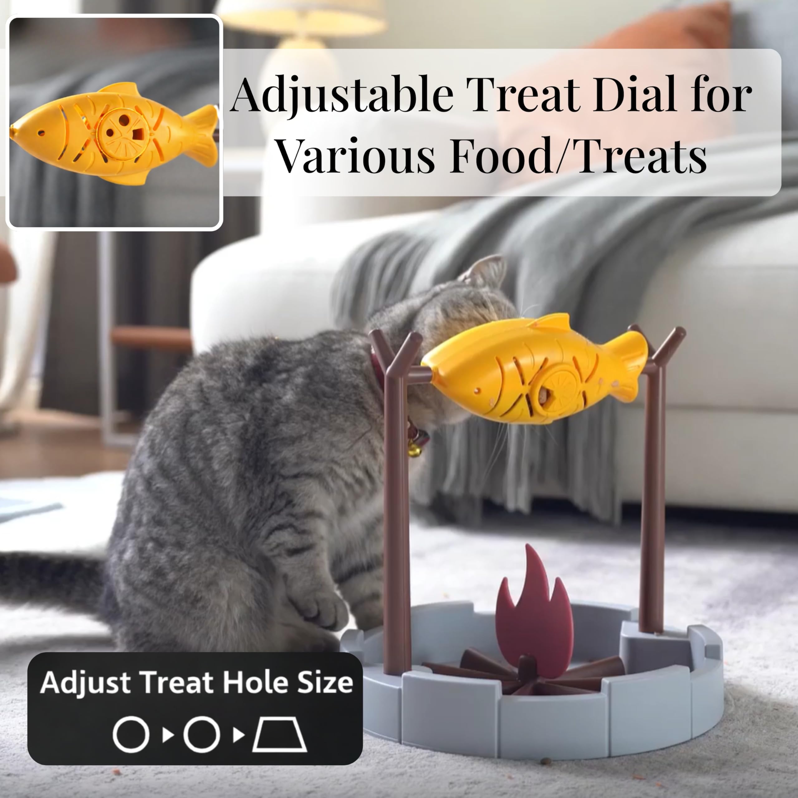 PetPals rythme d’alimentation lent grâce à l’ouverture ajustable.