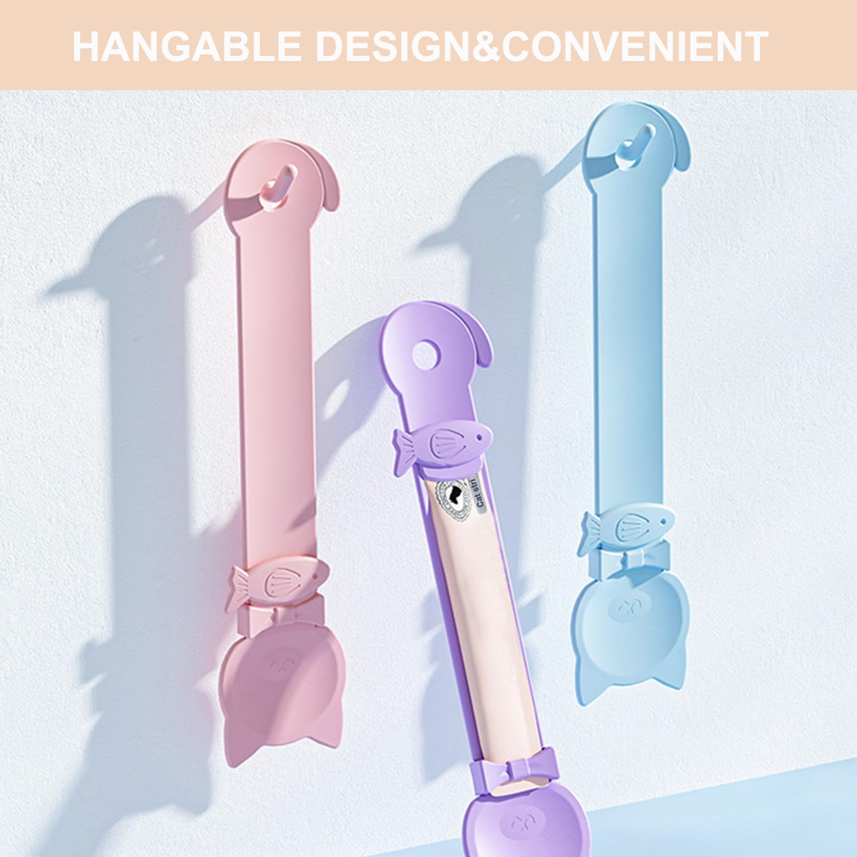 PETPAWLOVELY poignée longue 26,5 cm facilite l’accès aux friandises pour chat