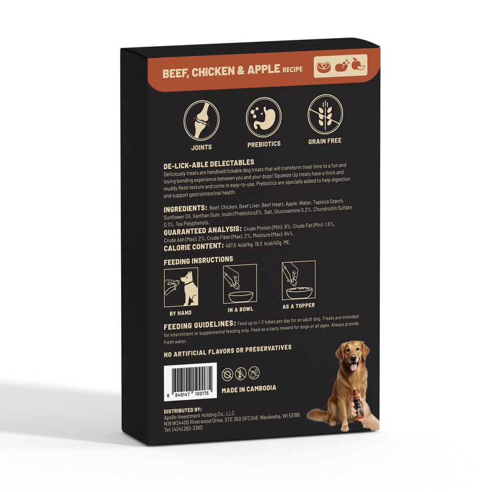PETPHABET – friandise savoureuse en tube pour chiens de tout âge.