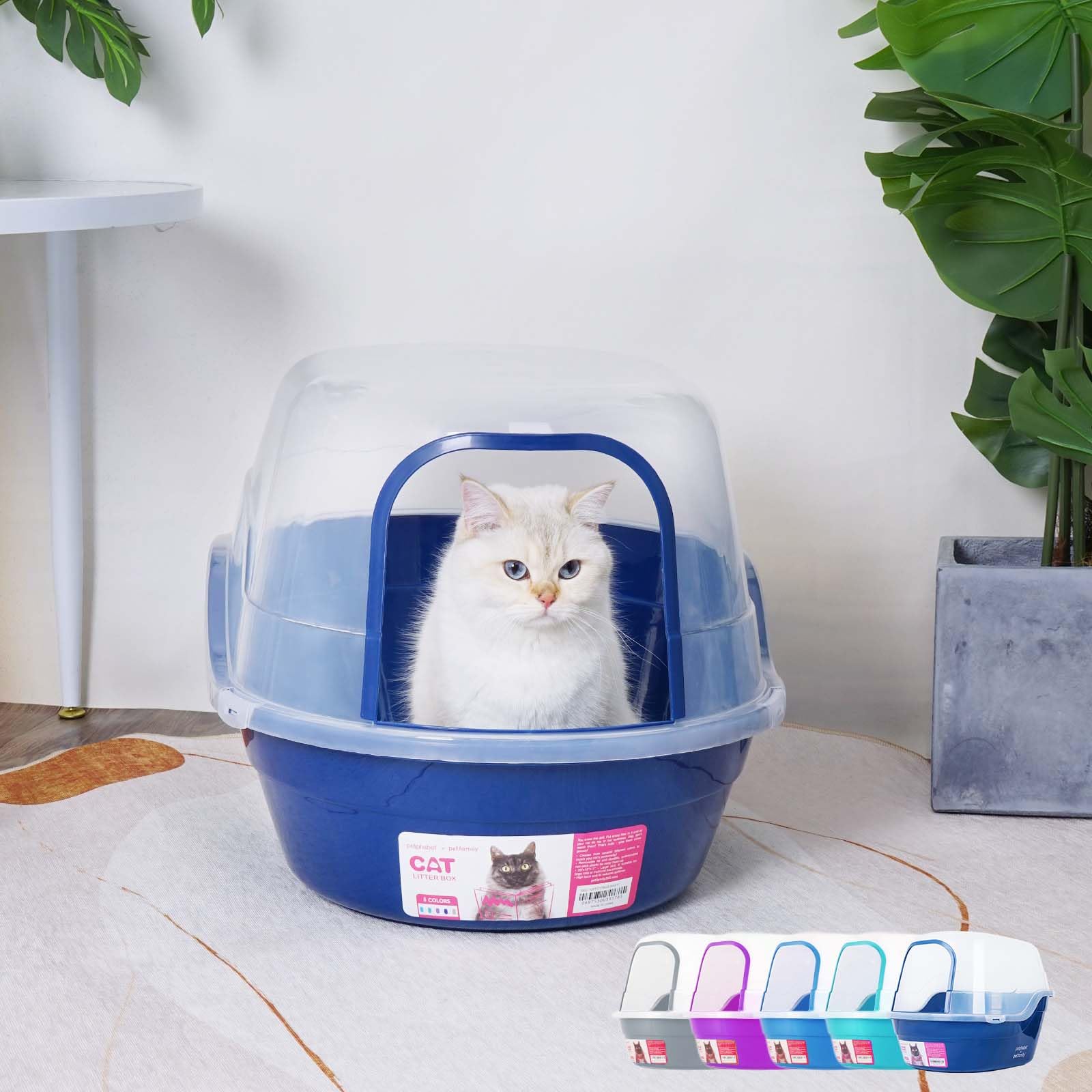 Nettoyage facilité grâce au plastique antiadhésif Petalphabet.