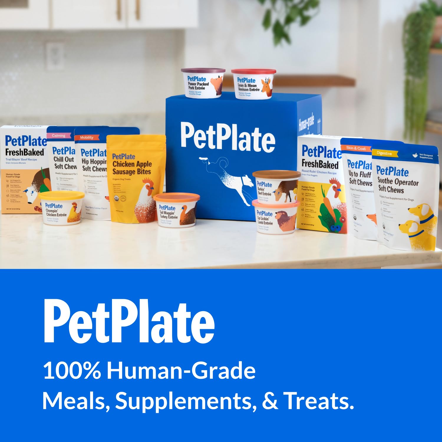 PetPlate – ingrédients de qualité humaine et organiques.