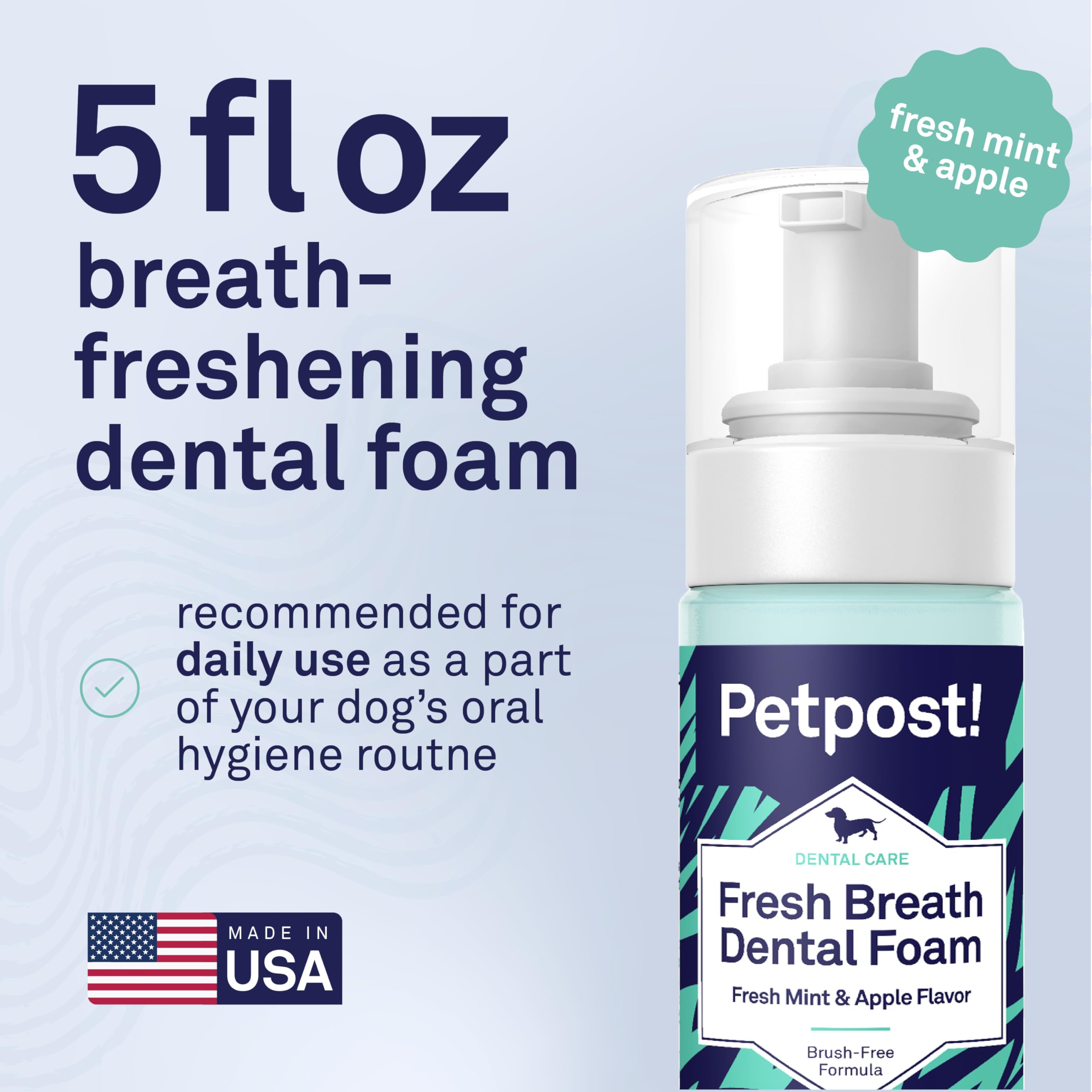 Petpost Fabriqué aux États-Unis: emballage recyclable et respectueux de l'environnement.