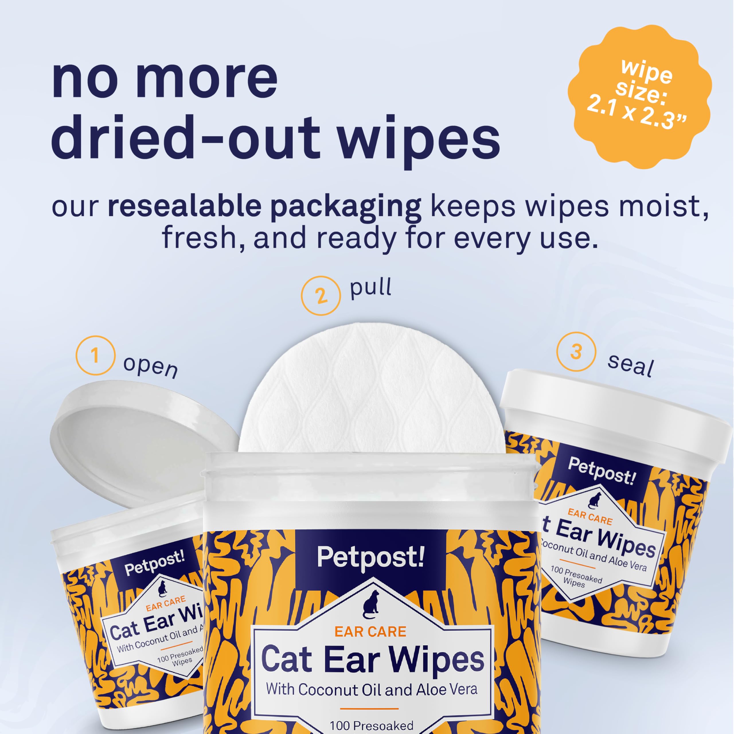 Lingettes Petpost fabriquées aux États-Unis, contrôle de qualité