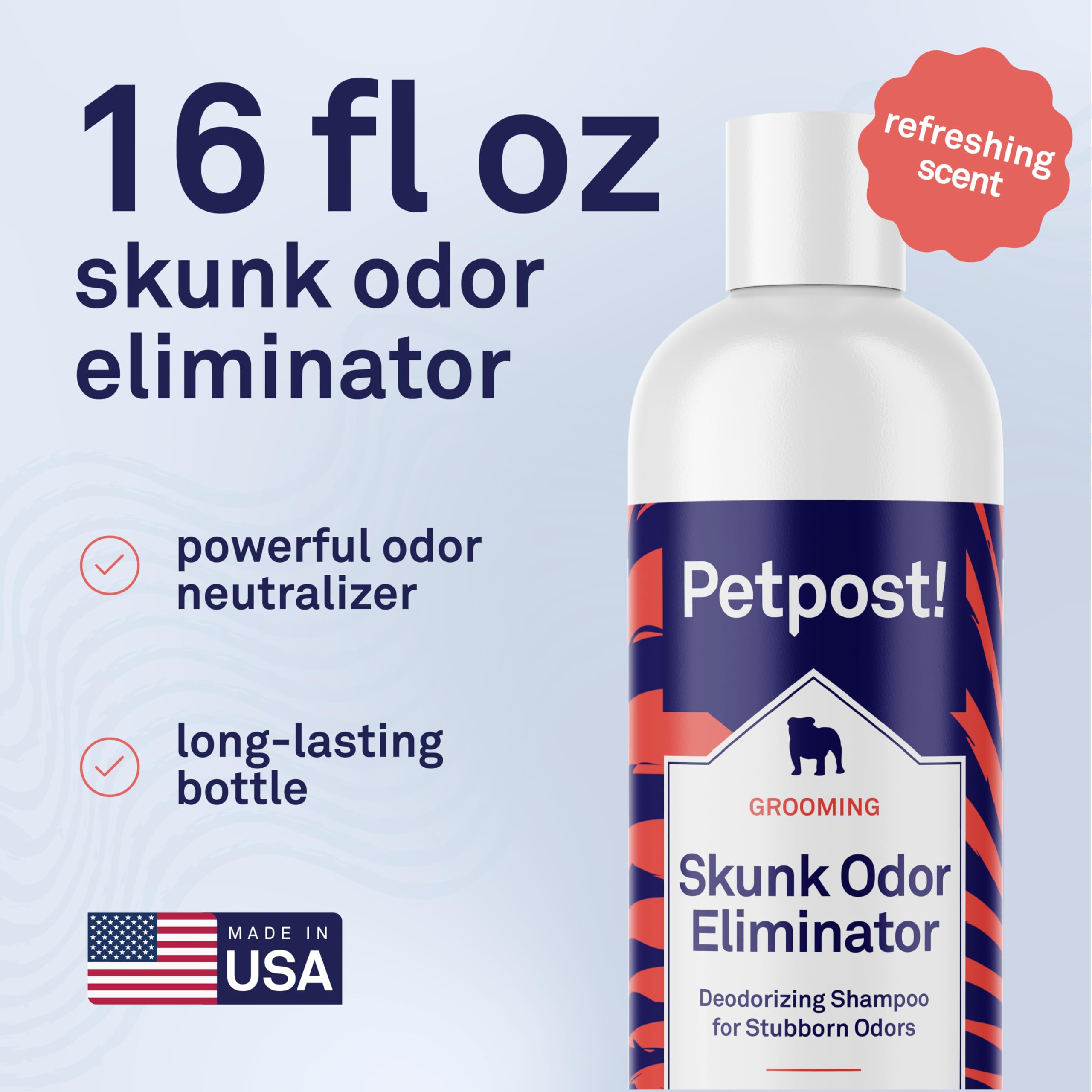 Shampoing Petpost: texture douce adaptée à une utilisation régulière.