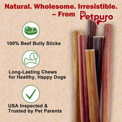 PETPURO batons-boeuf-odeur-faible-utilisation-interieure idéal pour la vie domestique