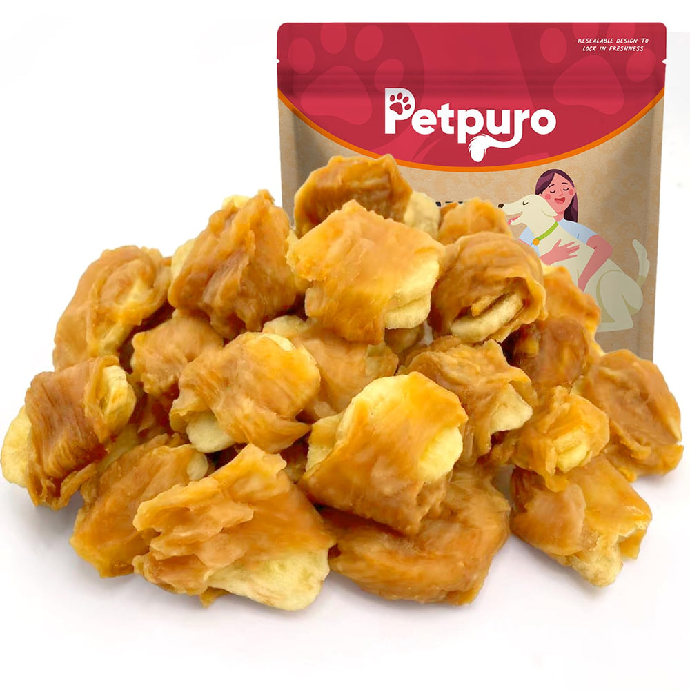 PETPURO friandises pour chien en emballage, snack pratique et savoureux.