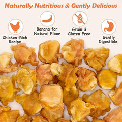 Sachet PETPURO de friandises poulet-banane, environ 900 g.