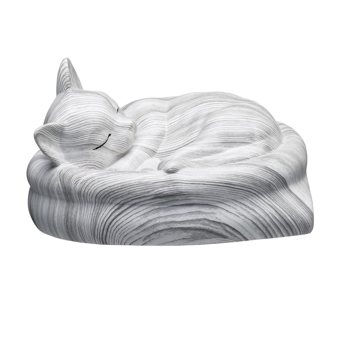 Urne PETQTBB blanche compacte pour chat, espace discret pour les cendres.