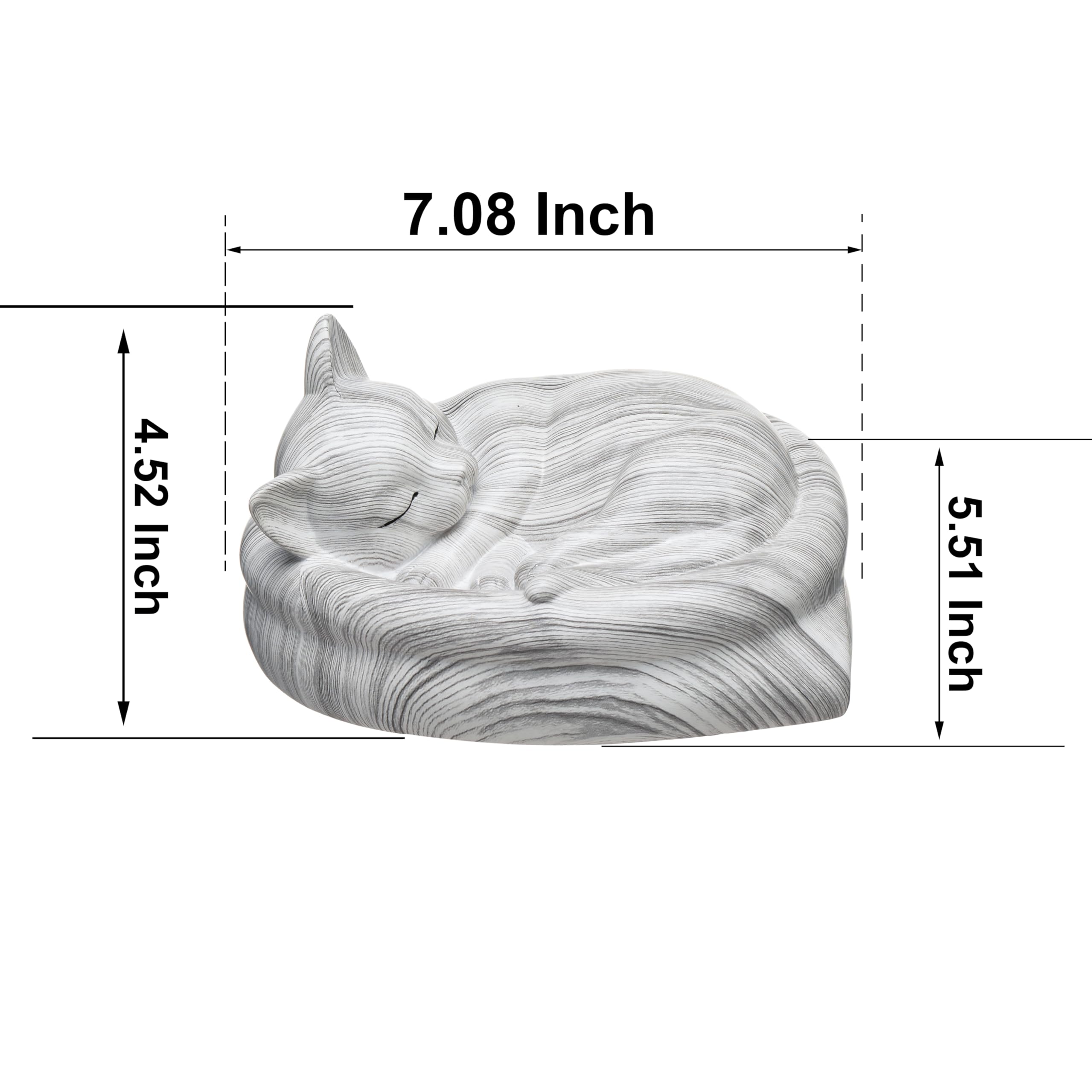 Urne PETQTBB en matériaux haut de gamme, mémoire durable pour votre chat.