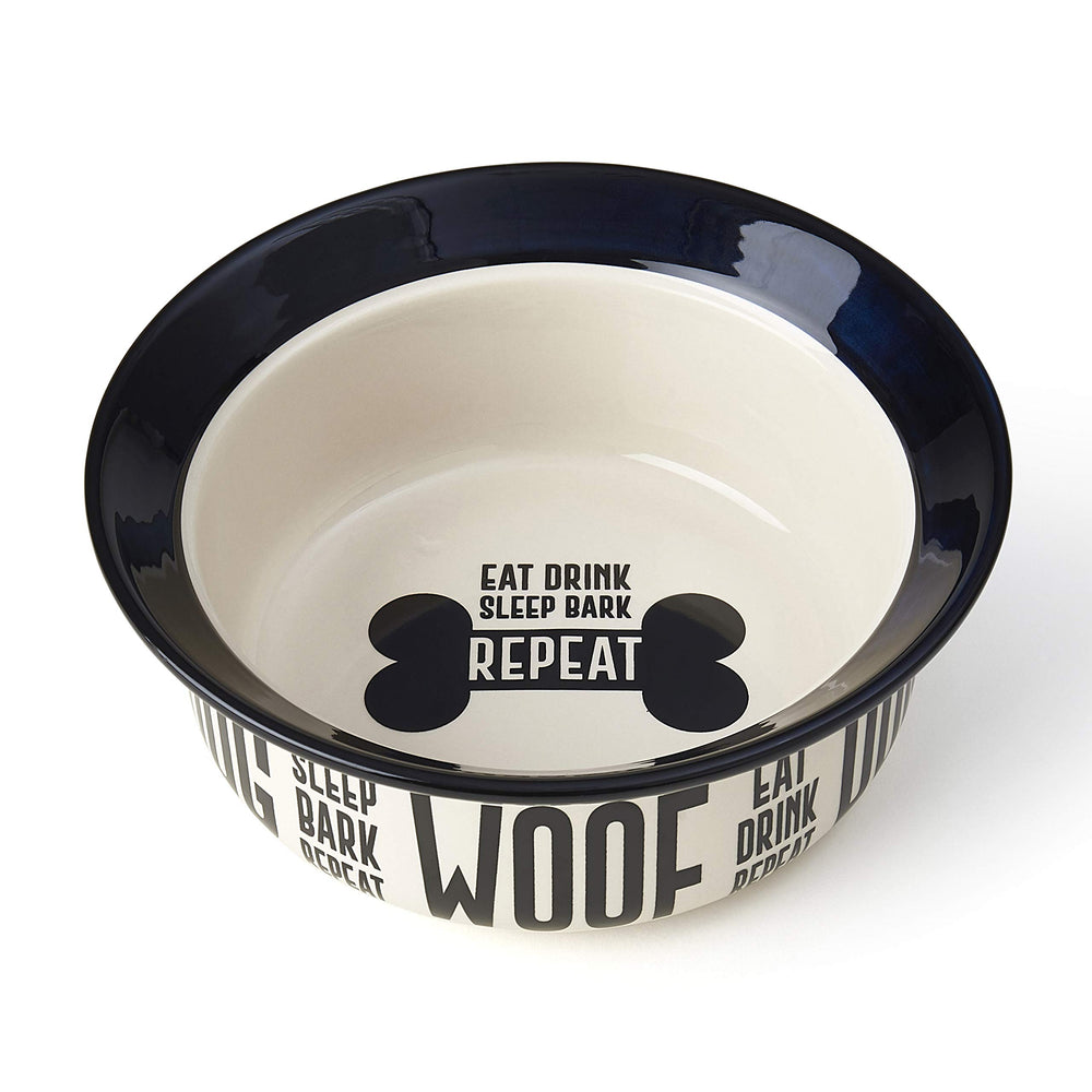 Capacité 4 tasses, idéal pour nourriture et eau des chiens et chats.