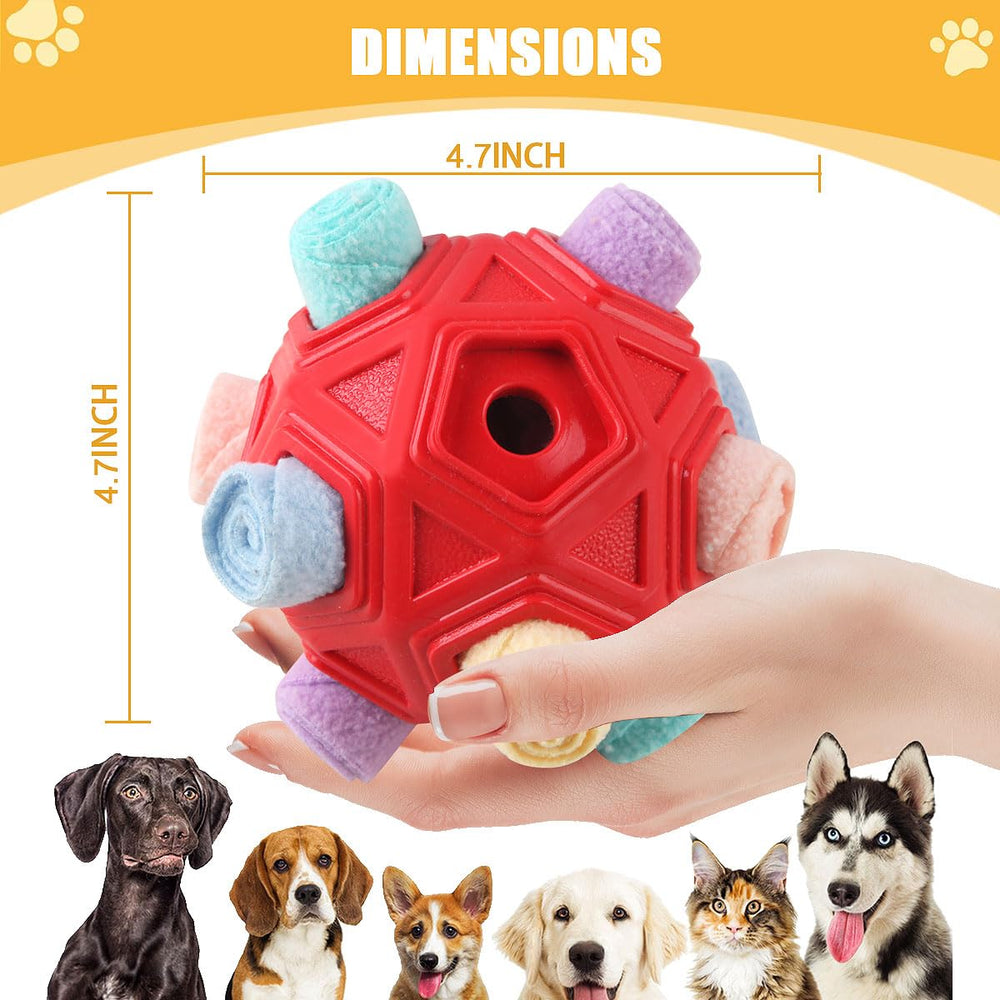 Petration Balle Snuffle Nettoyage Facile : entretien rapide après l’utilisation.