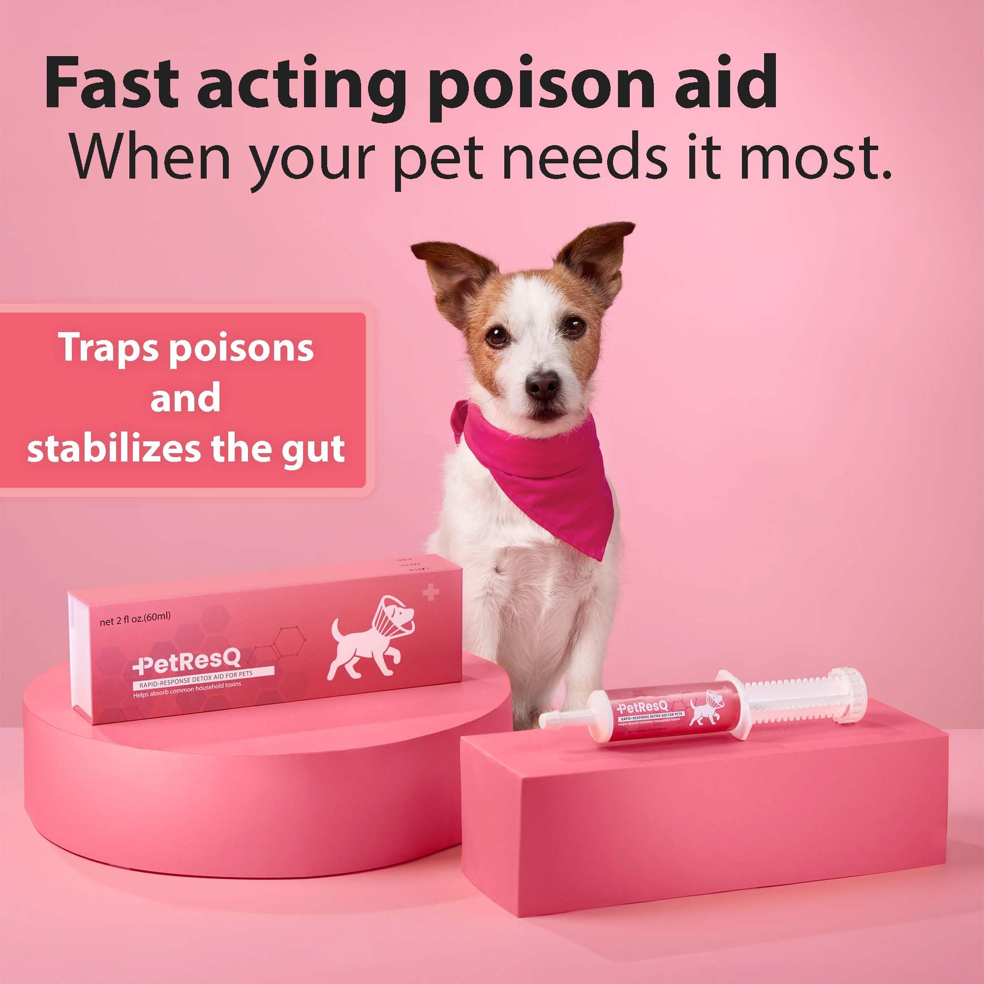PetResQ Tube Dial A Dose – dose précise et sans désordre.