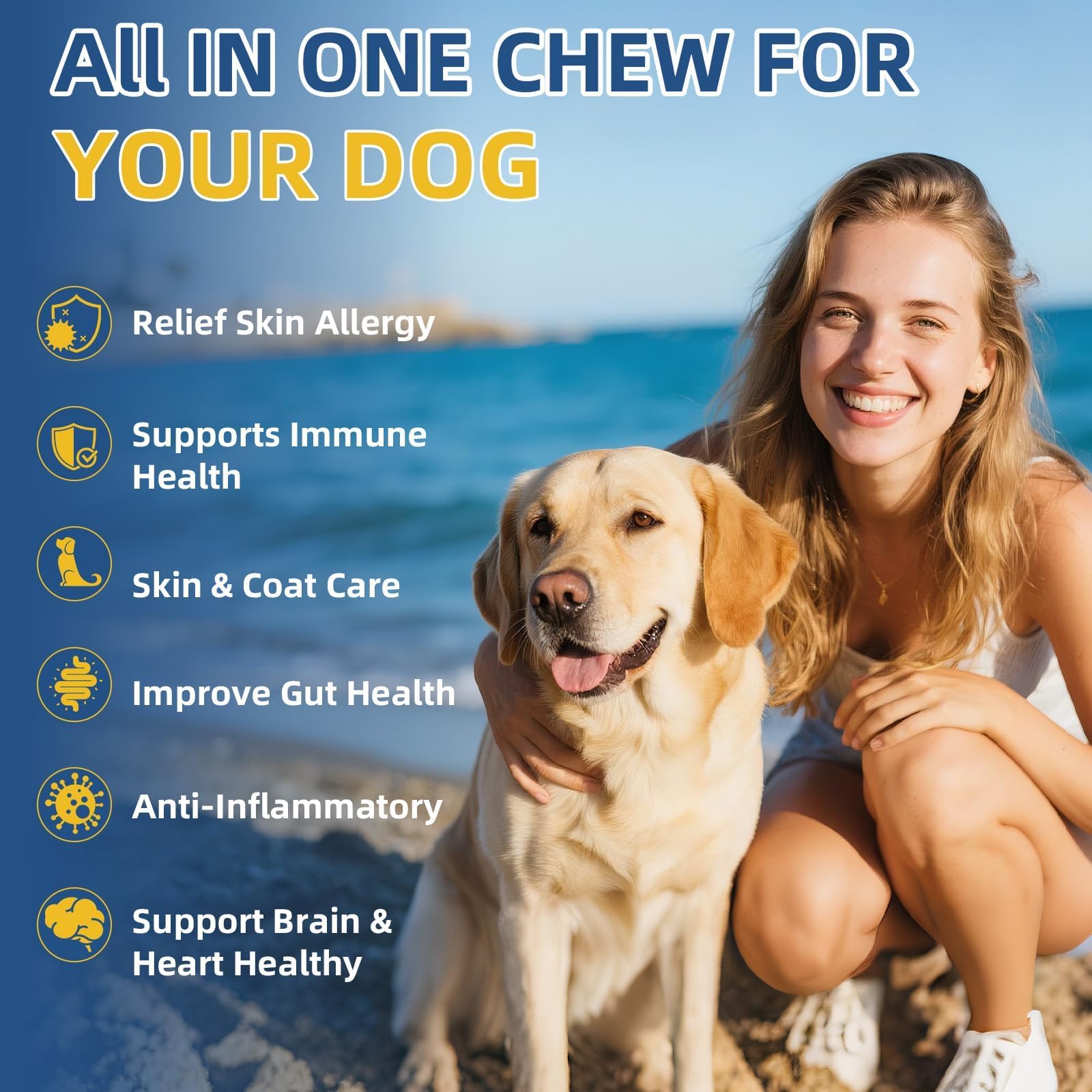 Petrivium colostrum et immunité pour chien, soutien naturel.
