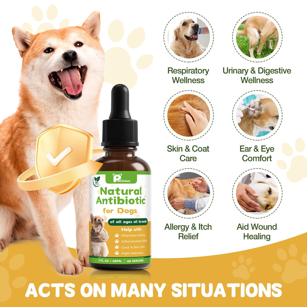 Petrivium doseur-gouttes-precis, dosage facile pour chiens et chats.