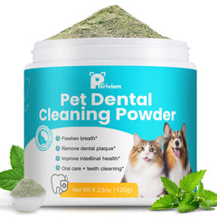 Petrivium poudre dentaire chien – Nettoyage dentaire en douceur pour hygiène optimisée.