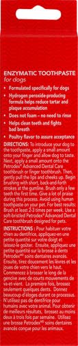Dentifrice enzymatique Petrodex pour chiens, formula originale pour la plaque
