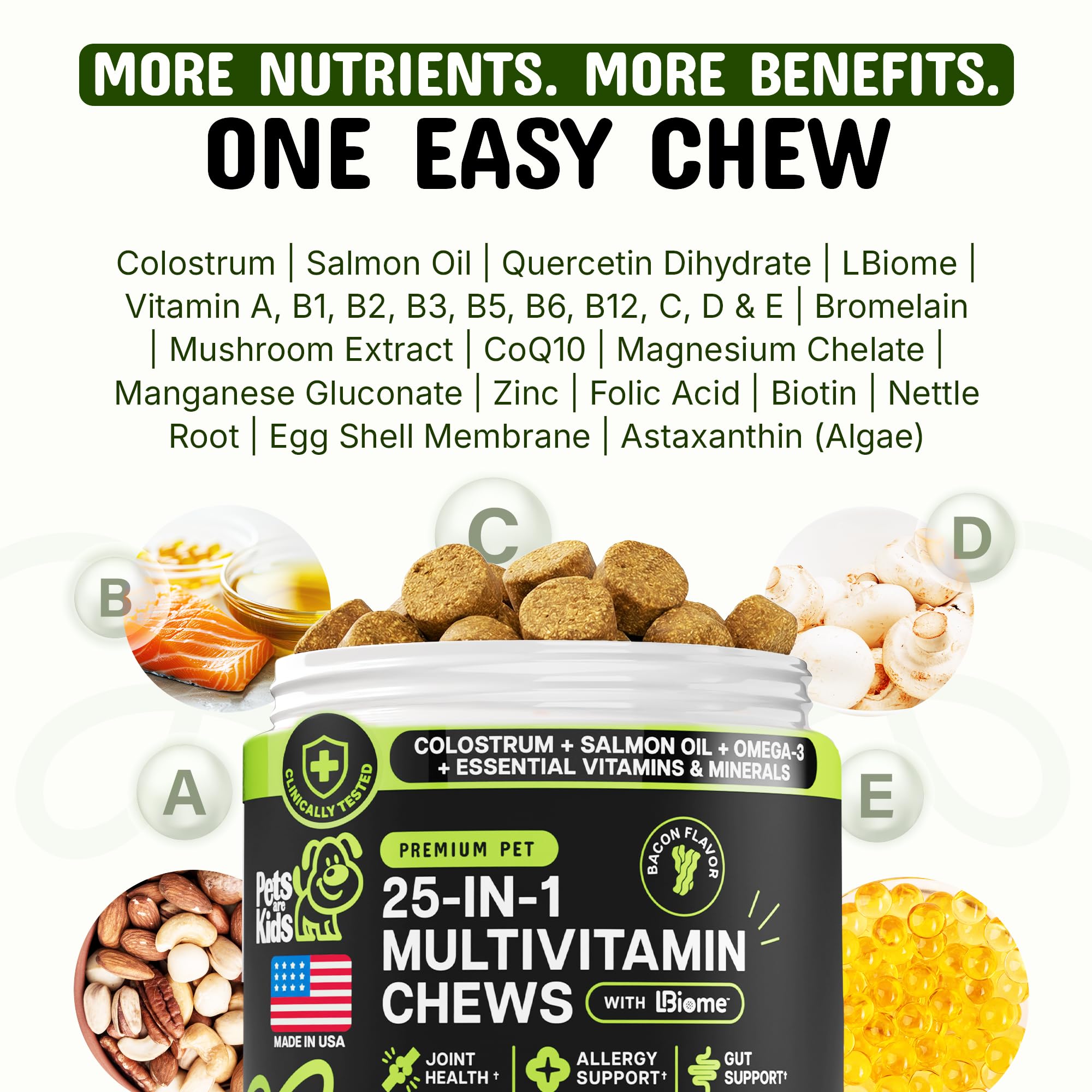 Pets Are Kids Too — nutriments élevés par bouchée pour chien actif.