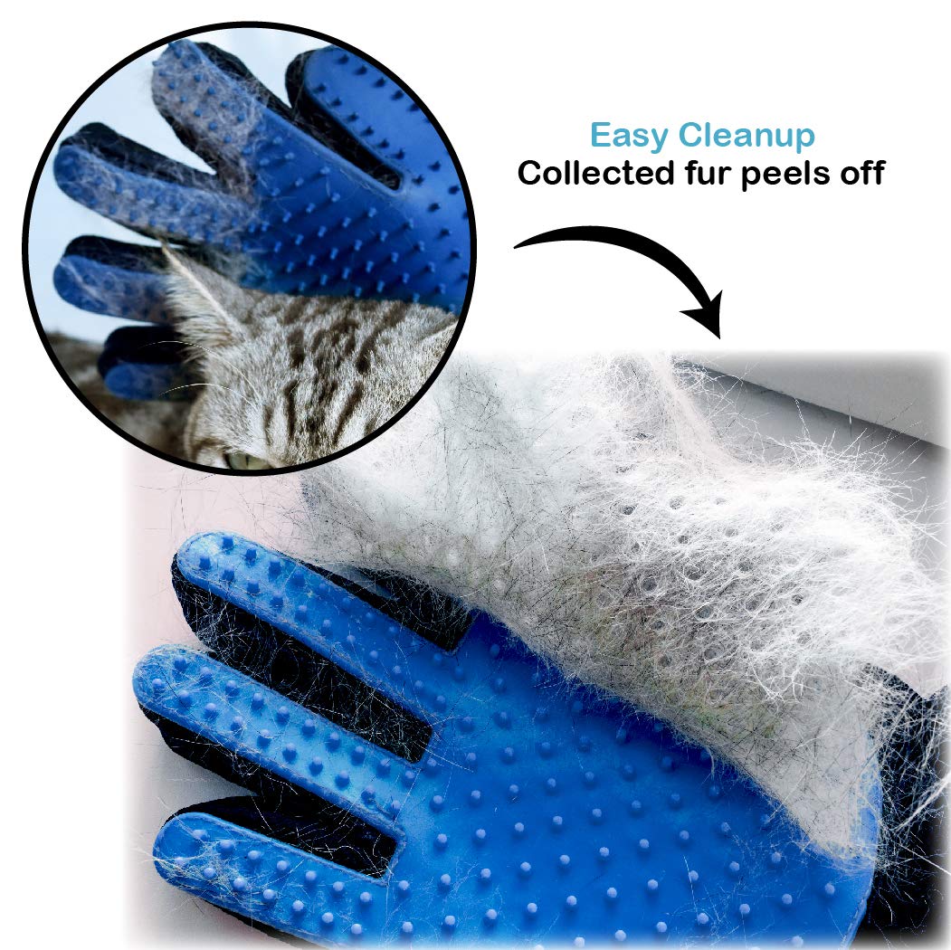 Gants Pets First offrent massage-douceur pour pelage et calme.
