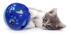 Pets First jouet balle chat grande clochette, parfait pour des sessions répétées.