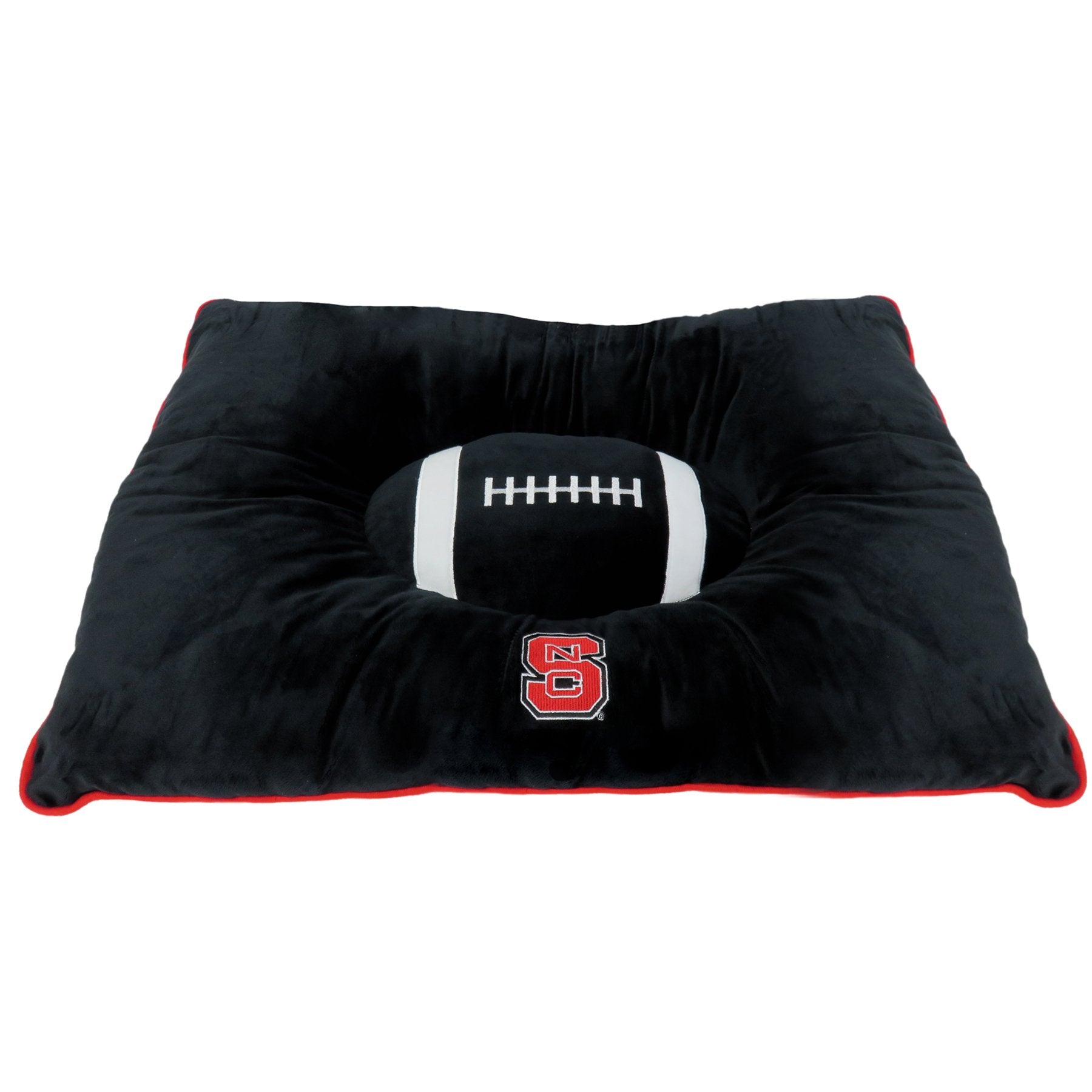 Lit peluche Pets First Wolfpack NC State, pour chiens et chats, confort chaleureux
