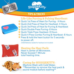 HuggieKitty – chaleur douce intégrée pour le confort quotidien.