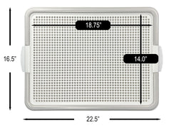 Pets-N-Me plaque-maillage-amovible, nettoyage rapide et efficace.